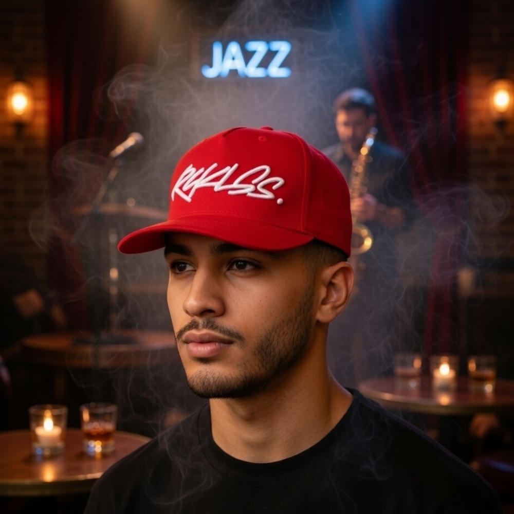 Bold Red Cap by [Brand]